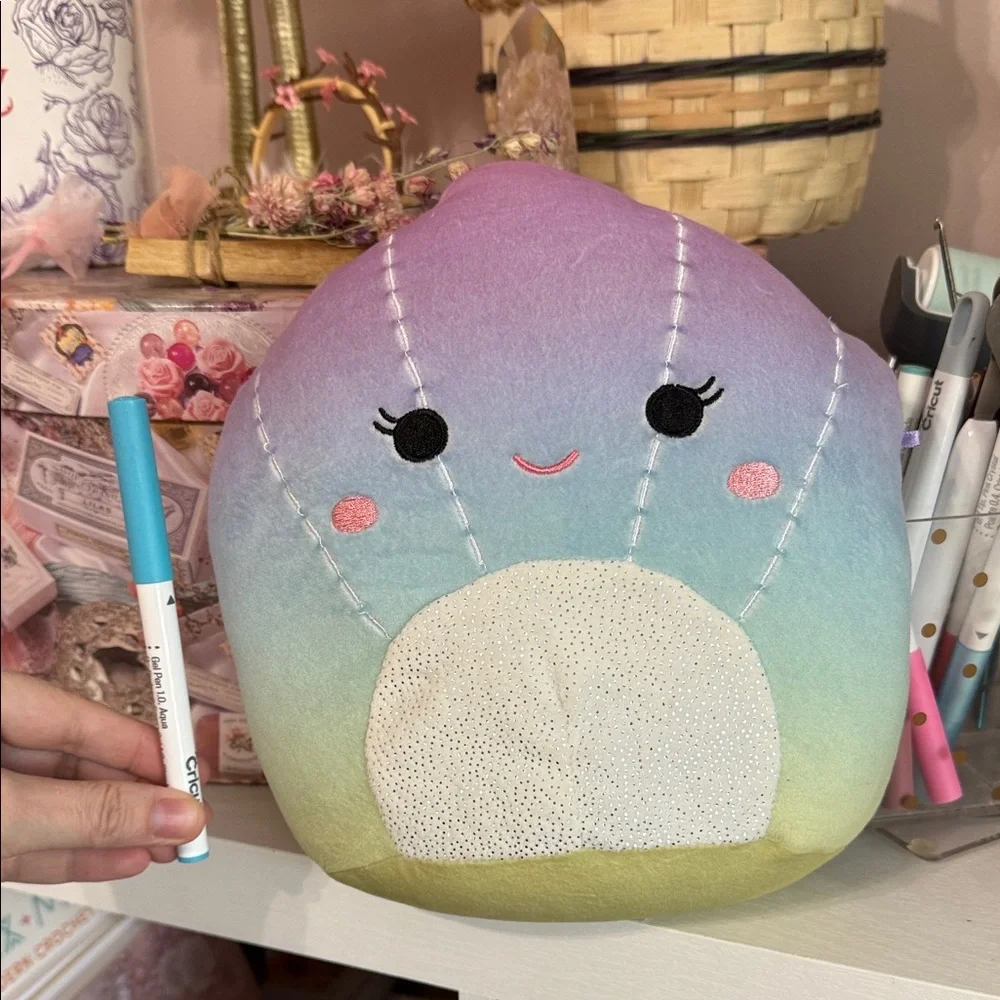 Squishmallows Pastel Rainbow Gradient Plush - Pink Purple Blue Green - Picture 4 of 5